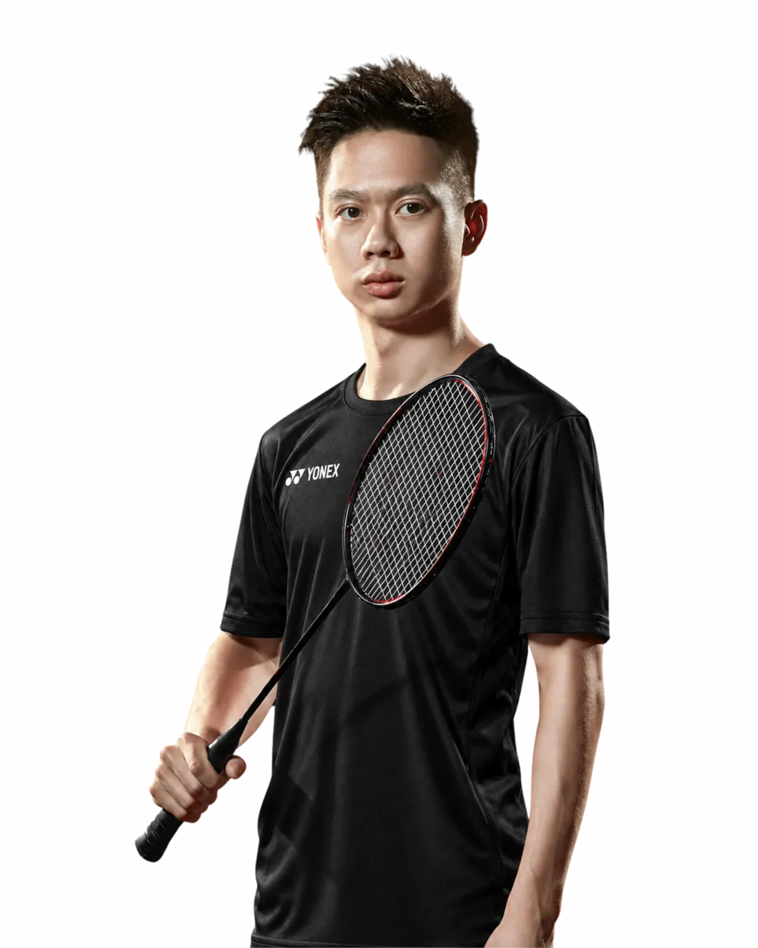 SkyRise coach holding a racket